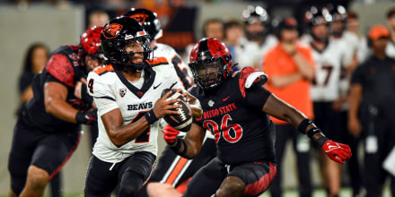 Oregon State vs. San Diego State.