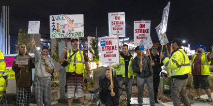 Boeing Workers Strike 