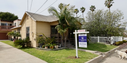 A home for sale in Huntington Beach, Calif.