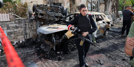 Image: TOPSHOT-ISRAEL-LEBANON-PALESTINIAN-CONFLICT