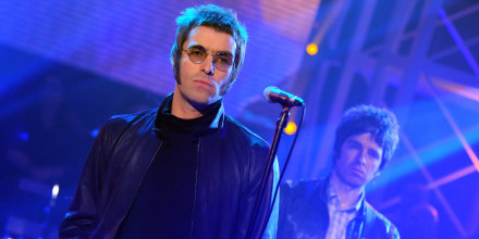 Liam Gallagher and Noel Gallagher