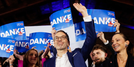 Austria's far right FPOe was ahead of the ruling conservatives in Sunday's national vote, according to projections published by public broadcaster ORF, setting them up for a historic win. 