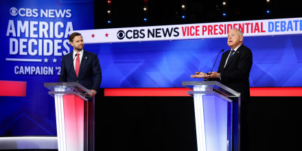Image: JD Vance And Tim Walz Face Off In Vice Presidential Debate In New York