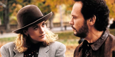 Meg Ryan and Billy Crystal in "When Harry Met Sally."