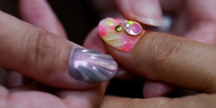 Japanese manicurist takes on plastic pollution, one nail at a time
