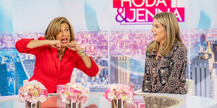 Hoda and Jenna.