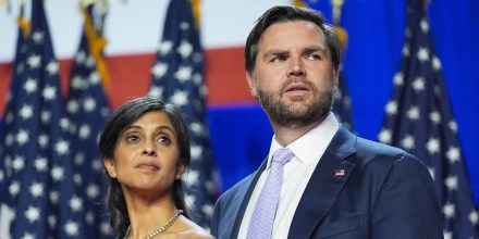 JD Vance and his wife Usha Vance