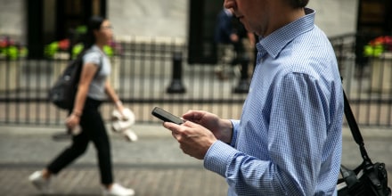 New York Stock Exchange As US Stock Futures Drop As Jobs Growth Blows Past Estimates