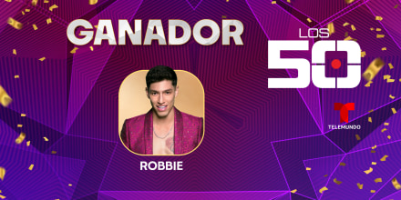 Robbie Mora Ganador de Los 50 segunda temporada