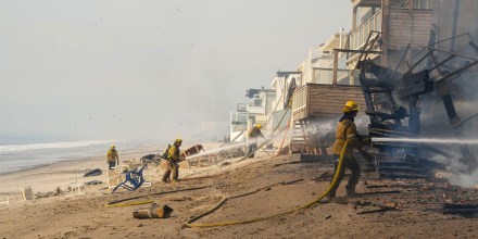 Crews struggled to keep up with the Palisades Fire.