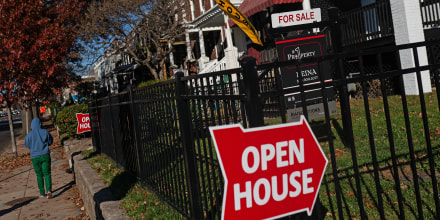 Houses For Sale As Existing Homes Sales Figures Released