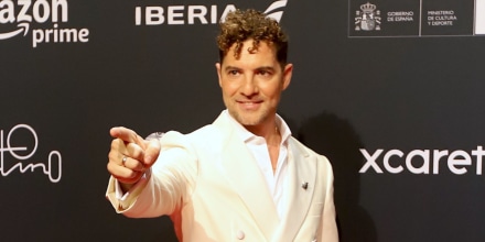 David Bisbal en la alfombra de la XI Edición de los Premios Platino Xcaret celebrados en el Parque Xcaret para reconocer el talento iberoamericano/Quintana Roo, Riviera Maya, 20 de abril 2024.