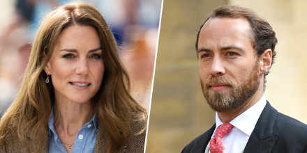 Catherine, Princess of Wales and James Middleton.
