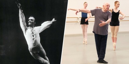 old ballet dancer