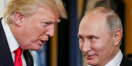 Donald Trump and Vladimir Putin.