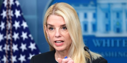 Pam Bondi speaking