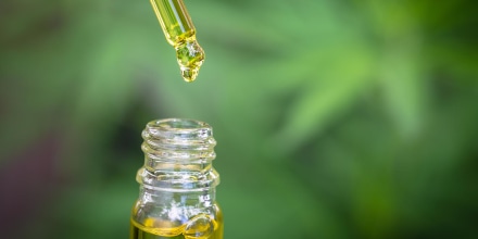 dropper of cbd oil