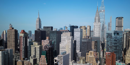 New York city skyline