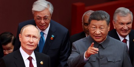 Russia's President Vladimir Putin and China's President Xi Jinping