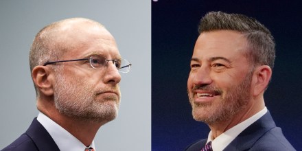  commissioner at the Federal Communications Commission (FCC) Brendan Carr; Jimmy Kimmel.