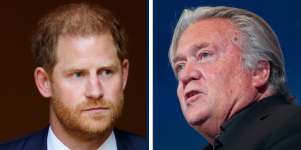 Prince Harry, Duke of Sussex ; Steve Bannon, former Trump White House senior advisor.