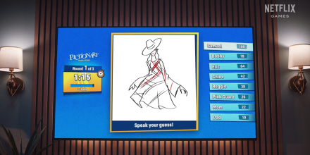 Pictionary on Netflix Games.