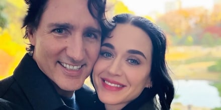 Katy Perry and Justin Trudeau