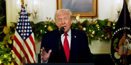 President Trump Delivers Oval Office Address To The Nation