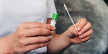 Home swab test