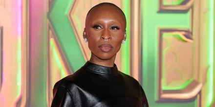 Cynthia Erivo at the "Wicked: For Good!" New York premiere at David Geffen Hall on Nov. 17, 2025.