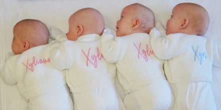 The Keeley quads all have names that start with X. 