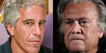 Jeffrey Epstein; Steve Bannon.