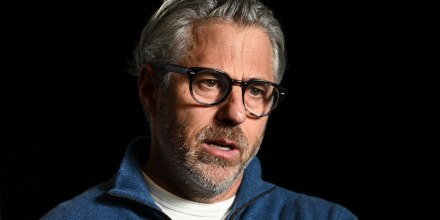 Casey Wasserman at an NBC Universal Team USA event ahead of the 2026 Winter Olympics in Los Angeles, Calif. on May 21, 2025. 