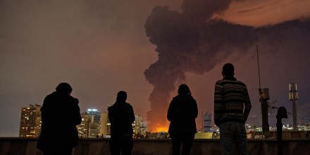 Image: Smoke billows after an explosion from overnight U.S.-Israeli airstrikes in Tehran, Iran, on Saturday, March 7, 2026. (Arash Khamooshi/The New York Times)