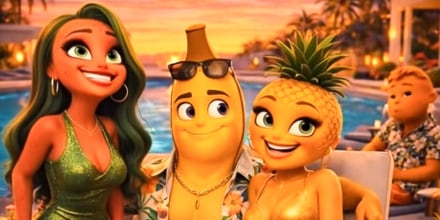 Welcome to the exciting premiere of Fruit Love Island, where the fun and flirtation unfold with a cast of eight single fruits looking for love. 