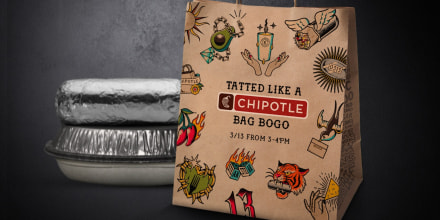 CMG Friday 13th Tatted Like a Chipotle Bag BOGO