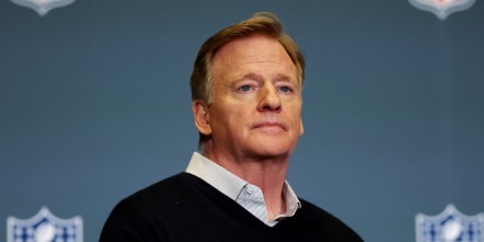 NFL commissioner Roger Goodell 