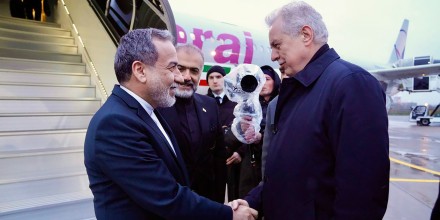 Iranian Foreign Minister Araghchi in Russia