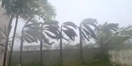 Guardia Costera busca a 6 personas tras perder el contacto con un buque por el tifón Sinlaku