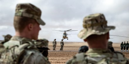 Buscan a dos militares de EE.UU. desaparecidos en ejercicios en Marruecos
