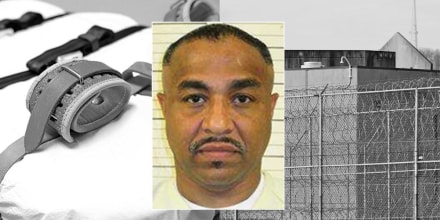 Tony Carruthers’ execution was called off and he was given a one-year reprieve after the state Department of Correction struggled to find a vein to set a backup injection line.