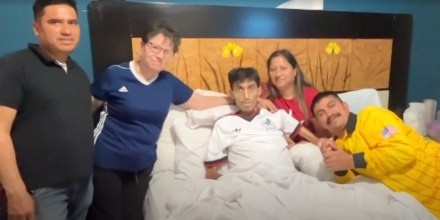 El joven Kevin González cumplió su último deseo, reencontrarse con sus padres