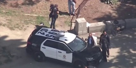 La policía de Los Ángeles y la DEA detienen a 13 personas en operación antidrogas en MacArthur Park
