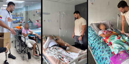 Un atleta amputado lidera los esfuerzos para que víctimas de Venezuela obtengan prótesis