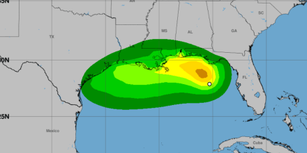 Depresión tropical avanza por el Golfo cerca de Florida con amenaza de fuertes lluvias