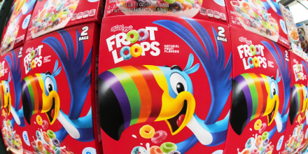 El fabricante de los Froot Loops eliminará los colorantes artificiales de todos sus cereales