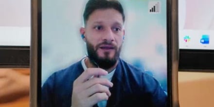 “Lo he visto llorar como nunca”: esposa de futbolista detenido por ICE narra su calvario