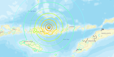 Indonesia emite alerta de tsunami tras terremoto de magnitud 7.7 en la costa