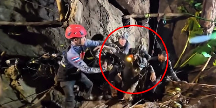 Así lograron salir con vida 4 de los aldeanos atrapados en una cueva en Laos