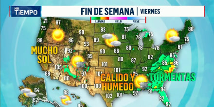 Algunas tormentas aliviarán momentáneamente el calor extremo en el Sureste del país